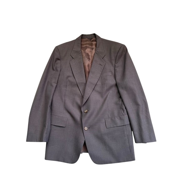 Dior Other - 70s‎ Christian Dior Monsieur Grey Flecked Blazer 40R
